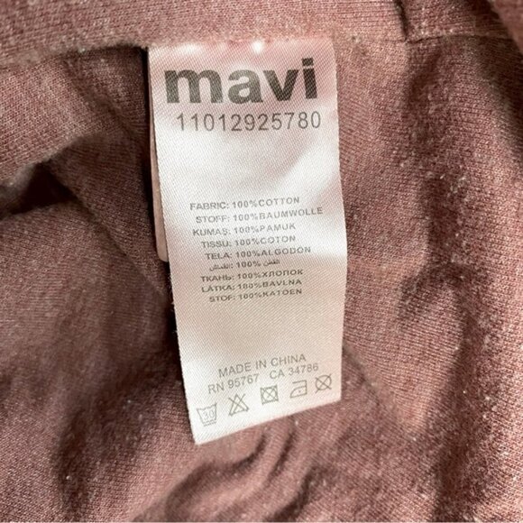 Mavi Rust Red Cotton Anorak Utility Chore Jacket Coat S - Picture 4 of 13